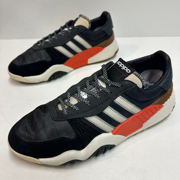 VERY GOOD adidas x Alexander Wang Turnout Trainer Core Black Streetwear 10.5 - Picture 5 of 12
